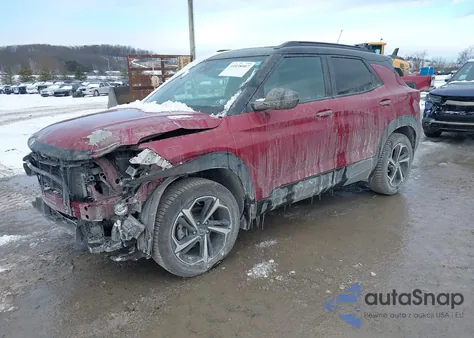2021 Chevrolet Trailblazer Awd Rs из США, поврежденный, VIN KL79MUSL8MB117164